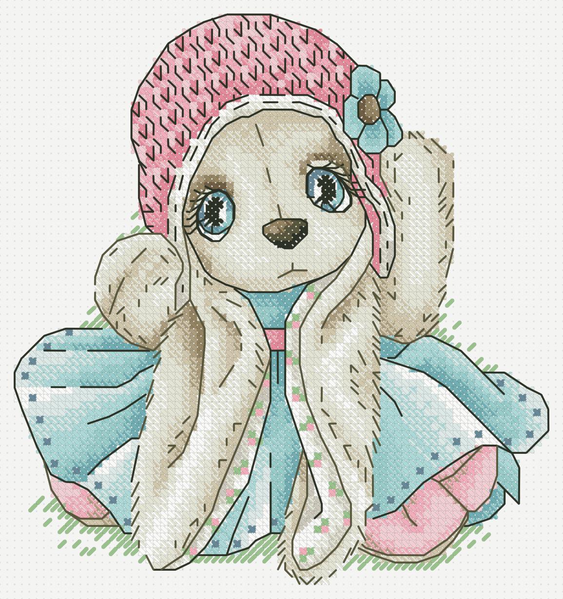 https://dayunoa.oss-cn-beijing.aliyuncs.com/所有图纸/动物合集/73个兔子/58只长耳兔/Bunny in Turquoise Dress.jpeg